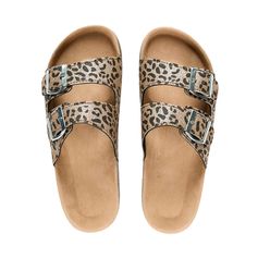 Mules femme léopard 37-40