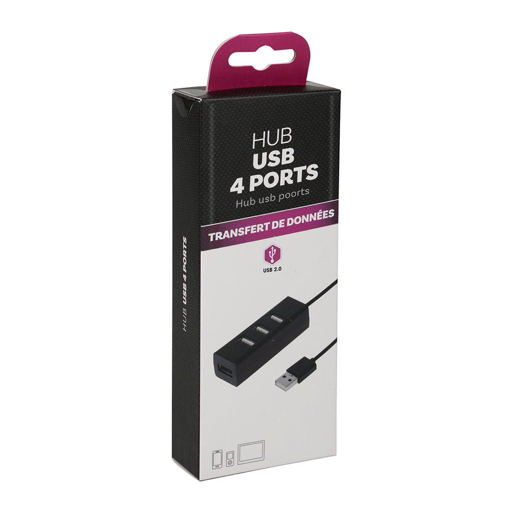 7 Ports USB 3.2 1M - Orico Hub Usb 3.2 En Aluminium, Chargeur Répartiteur De Type C Pd60w Super