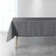 Nappe rectangulaire polyester ARTCHIC anthracite 150x240cm