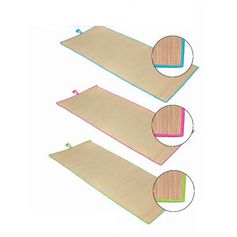 Natte de plage paille 60x180cm