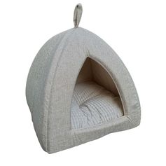 Niche tipi SOFT TOUCH chien et chat beige H 40cm