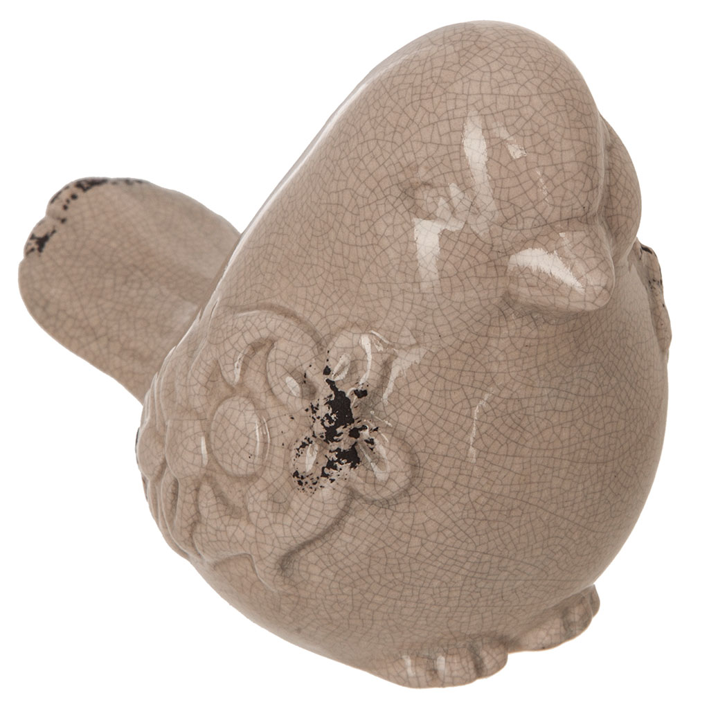 Oiseau décoratif céramique GARDEN H 10cm