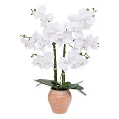 Orchidée artificielle en pot DENA H 65cm