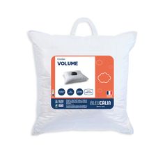 Oreiller volume Bleu Câlin 550g 60x60cm