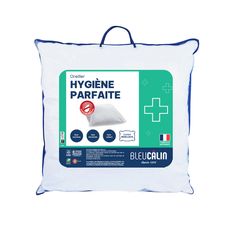 Oreiller hygiène parfaite Bleu Câlin 550g 60x60cm