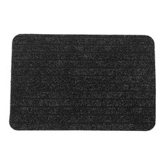 Paillasson d'entrée rayures gris noir 40x60cm