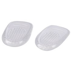 Paire de talonnettes gel transparent