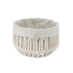 Panier corde blanc 30x20cm