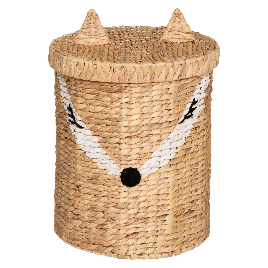 Panier de rangement renard naturel D 37xH 50cm - Centrakor