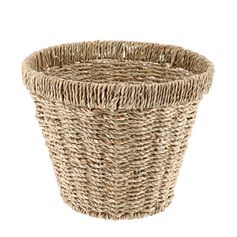 Panier de rangement tressé rond D 25.5cm