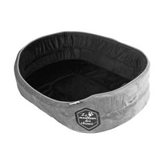 Panier pour chien polyester PACHY gris et noir 75cm