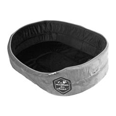 Panier pour chien polyester PACHY gris et noir 80cm