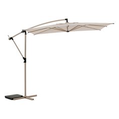 Parasol déporté MANOA argile aluminium 2.5x2.5m