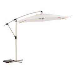 Parasol déporté MANOA argile aluminium D 3m