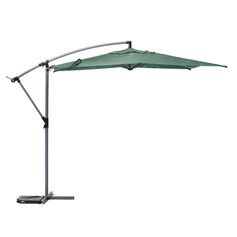 Parasol déporté MANOA vert olive aluminium D 3m