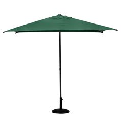 Parasol droit inclinable SOYA vert olive 2.5x2.5m