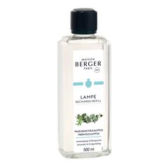 Parfum pour lampe Berger Fraîcheur d'Eucalyptus 500ml- MAISON BERGER