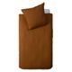 Parure de lit en gaze de coton noisette 140x200cm