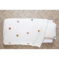 Parure de lit étoile enfant coton 140x200cm