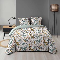 Parure housse de couette WILONIE 220x240cm microfibre