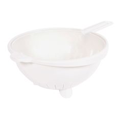 Passoire avec poignée plastique blanc D 25cm