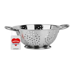 Passoire inox avec anses 30x9.6x24cm