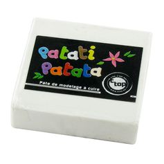 Pâte de modelage à cuire blanche 50g