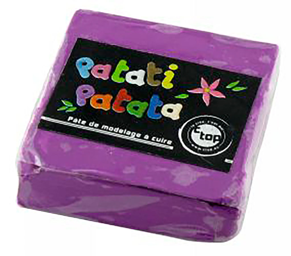 Pâte Polymère à Modeler Patati Patata Jaune 50 G - DIY