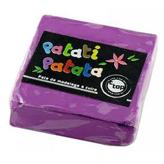Pâte de modelage à cuire violette 50g