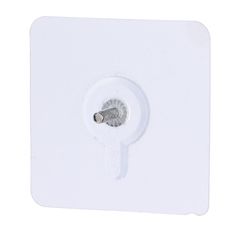 Patère easy chic sticker fixer transparent 6x6cm