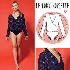 Patron body Noisette - CRAFTINE