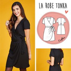 Patron de couture robe Tonka - CRAFTINE