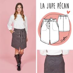 Patron jupe PECAN - CRAFTINE