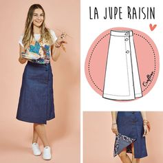 Patron jupe RAISIN - CRAFTINE