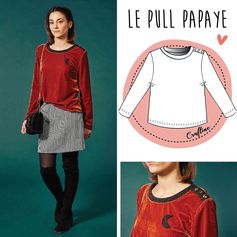 Patron pull PAPAYE - CRAFTINE