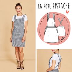 Patron robe PISTACHE - CRAFTINE