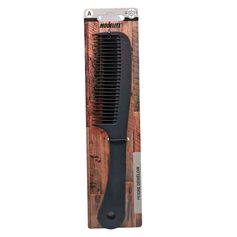 Peigne Barber avec manche en plastique noir 23.5cm