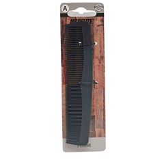 Peigne Barber en plastique noir 23.5cm