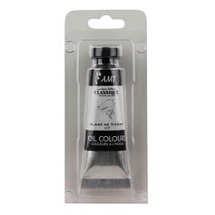 Peinture à l'huile blanc titane 45ml