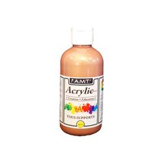 Peinture acrylique métallisée bronze 200ml