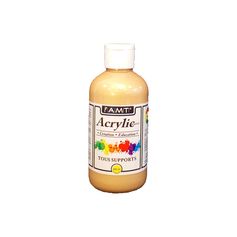 Peinture acrylique métallisée or 200ml