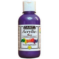Peinture acrylique nacre Lila 200ml