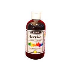 Peinture acrylique noir 200ml