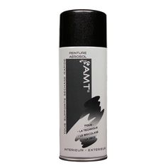 Peinture aérosol métallisé noir 330ml