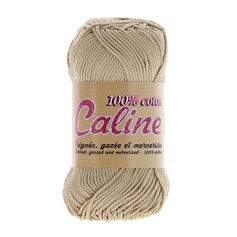 Pelote CALINE beige coton 50g
