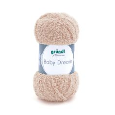 Pelote de laine BABY DREAM beige 50g