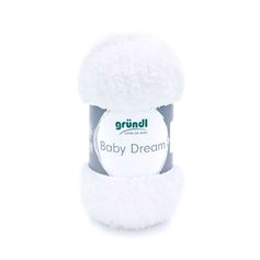 Pelote de laine BABY DREAM blanc 50g