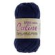 Pelote de laine CALINE coton marine 50g