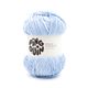 Pelote de laine chenille bleu ciel 100g | PINGOUIN