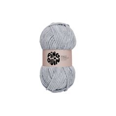 Pelote de laine chenille gris souris 100g - PINGOUIN